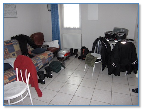 Sechage tenue moto Thonon