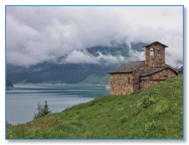Chapelle Lac de Roselend