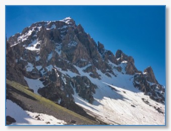Montagne neige 