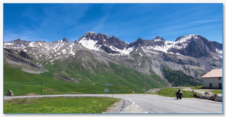 Col du Lautaret Montagne Moto
