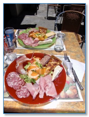 Assiette du randonneur