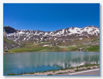 Lac de montagne Alpes