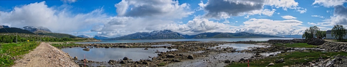 Plage aux Lofotens
