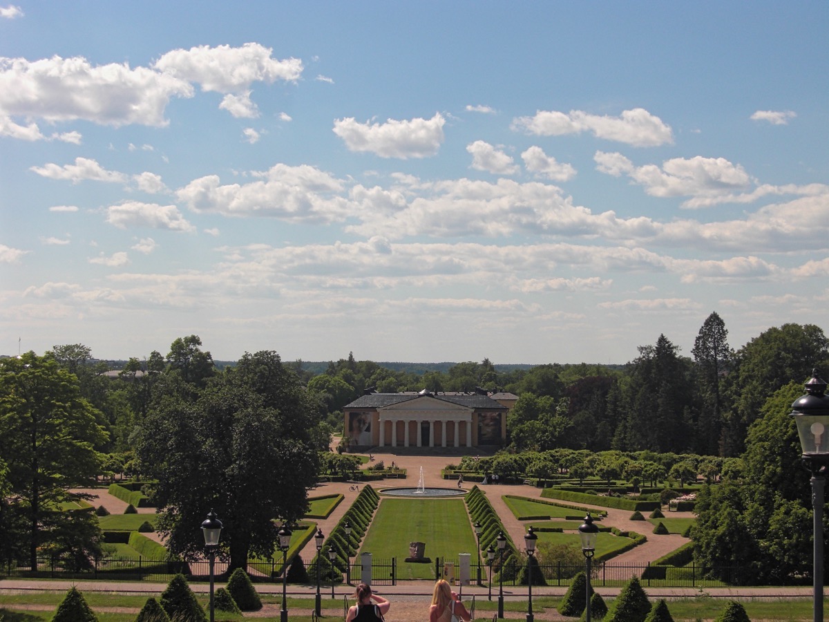 Parc du chateau d'Uppsala