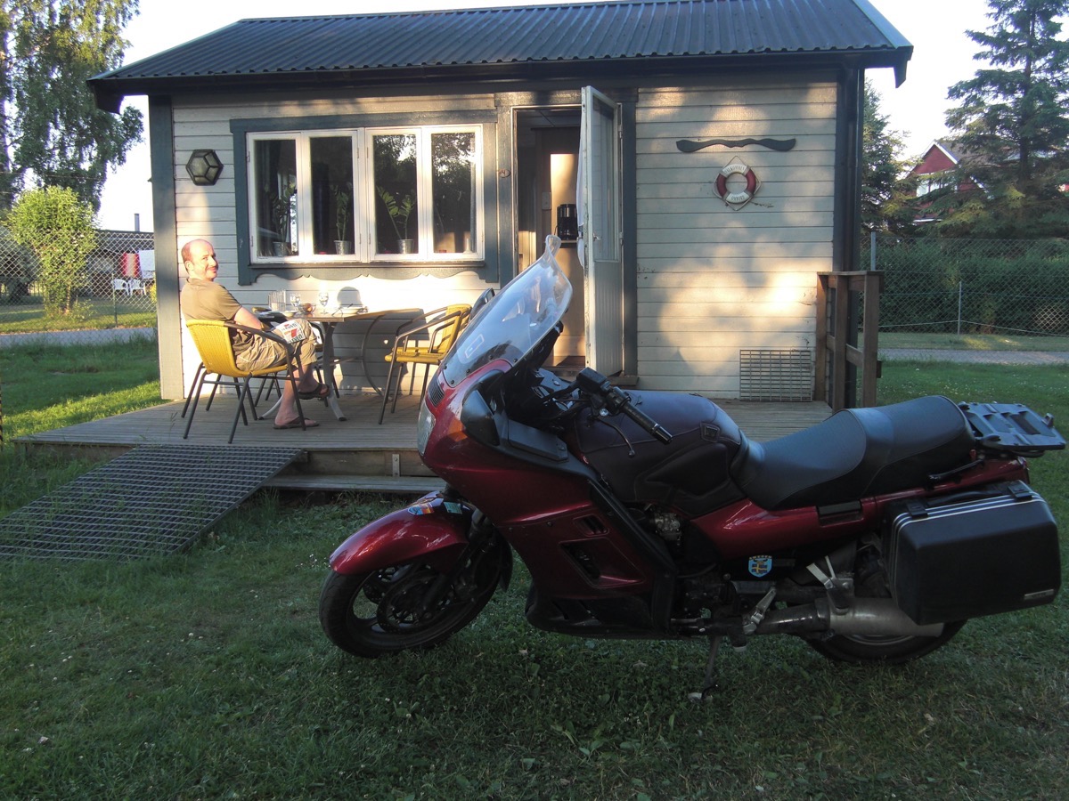 GTR devant notre Hytte