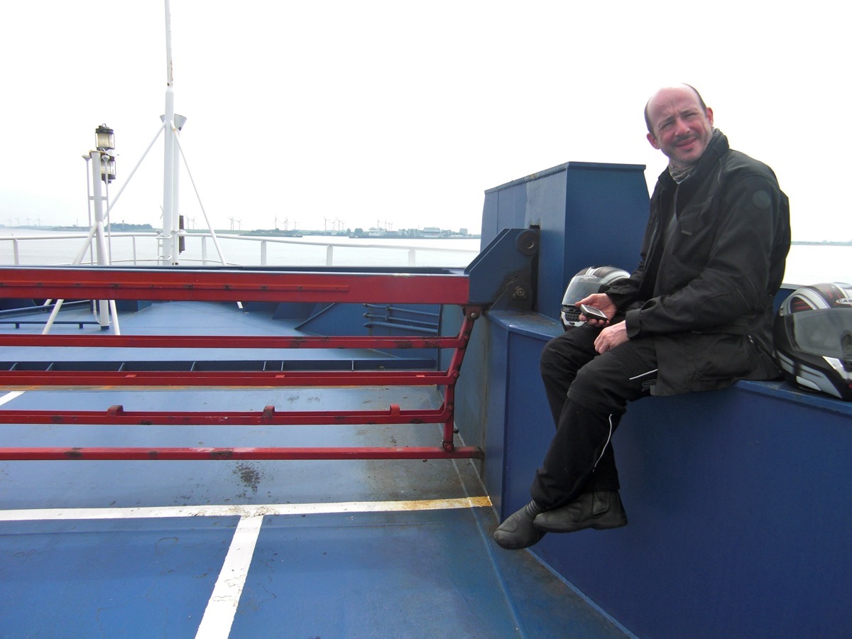 Fred sur le Ferry