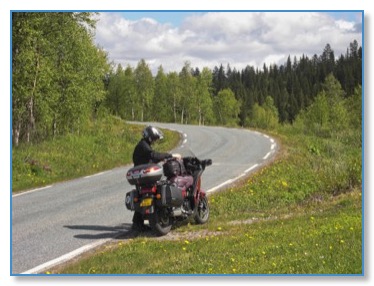 Fred GTR Route virage Foret