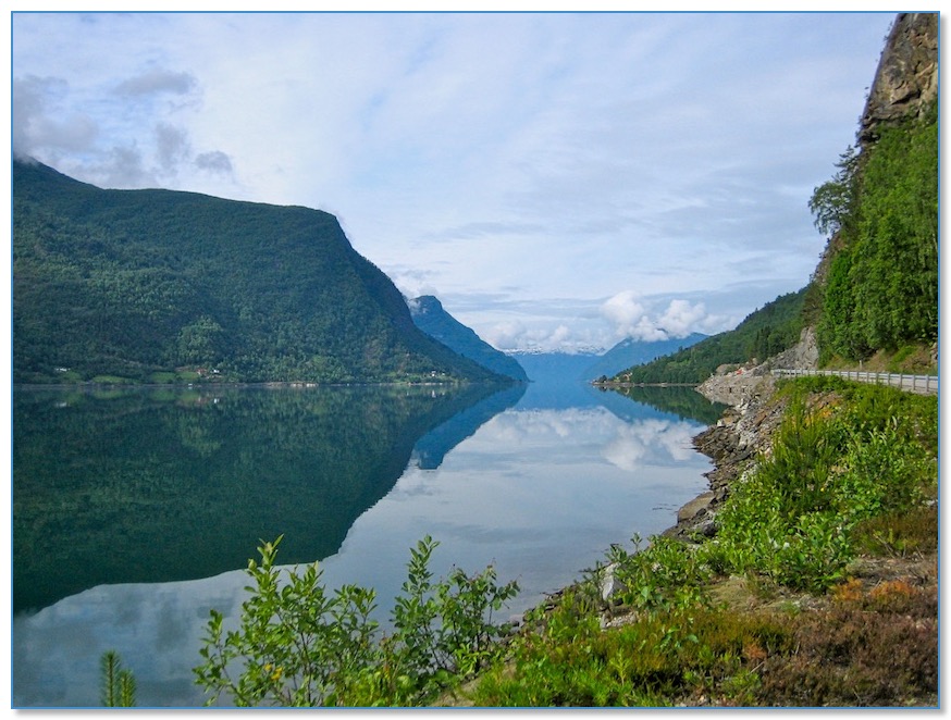 Fjord miroir 