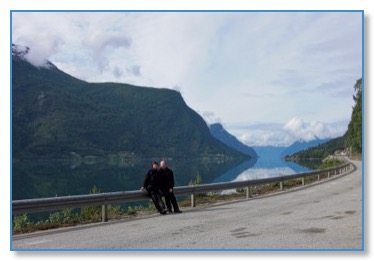 Selfie Fjord Fred Isabelle